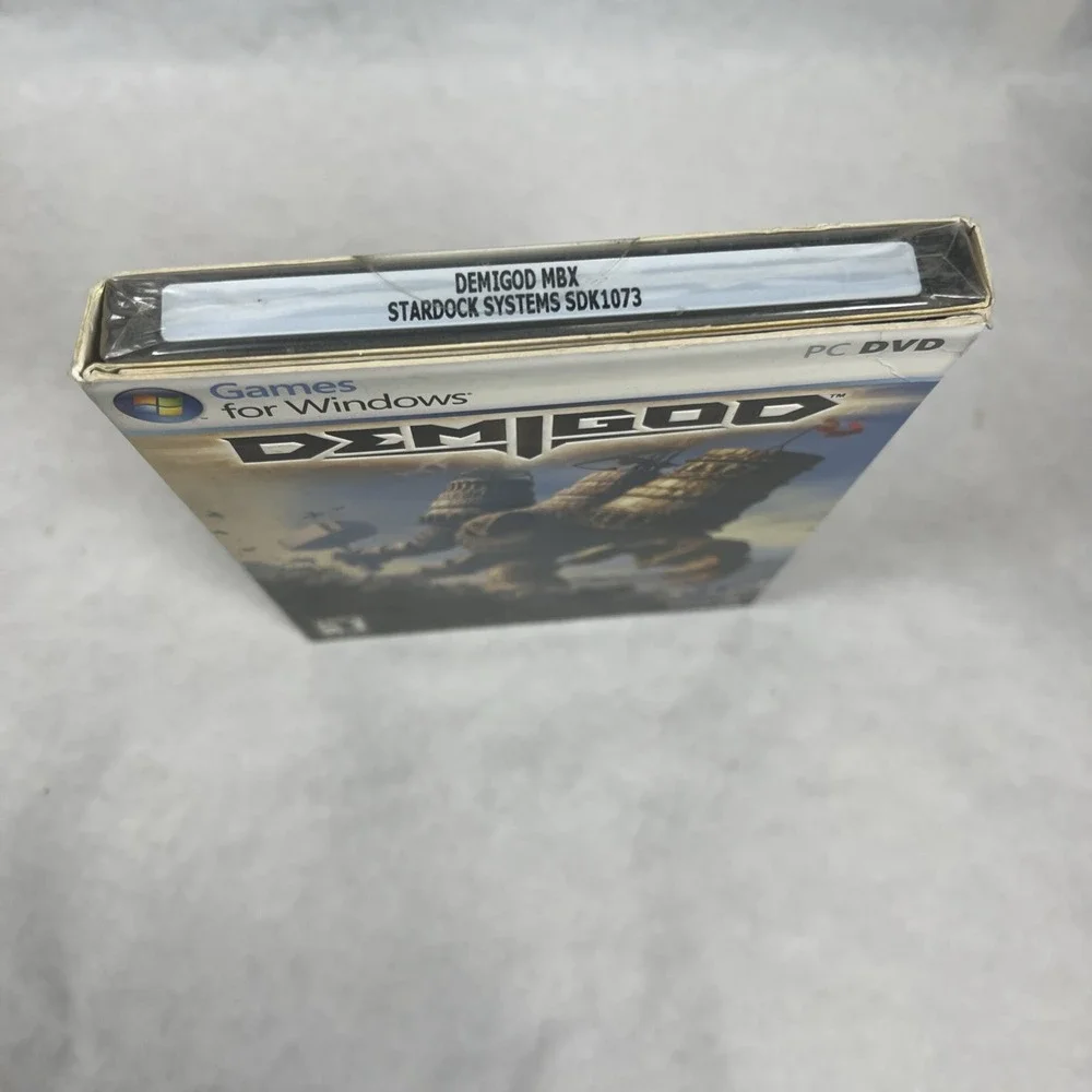 Demigod PC Video Game For Windows Stardock,‎ New in Box Sealed